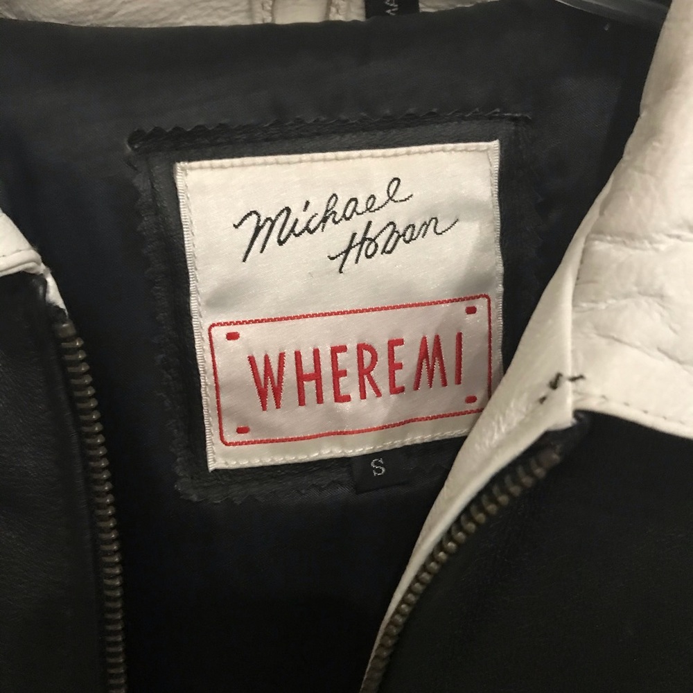 Leather jacket